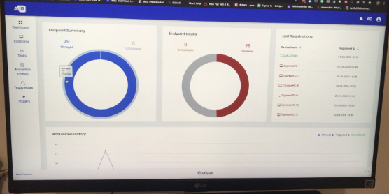 First Binalyze AIR Version